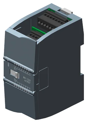 E/S digital SM 1223, 8DI AC/8DO relé